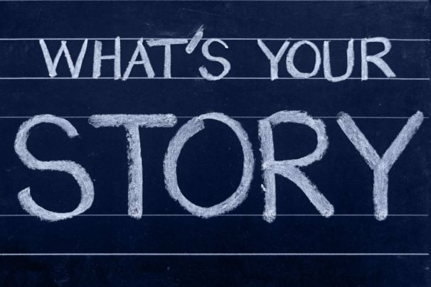 what's your story text