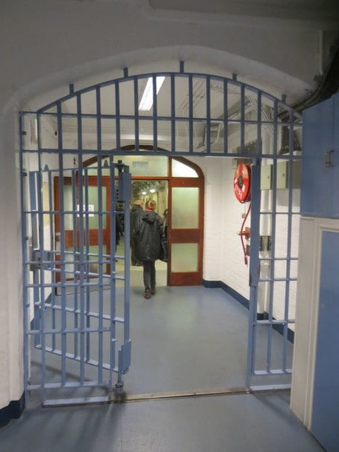 jail cell door open